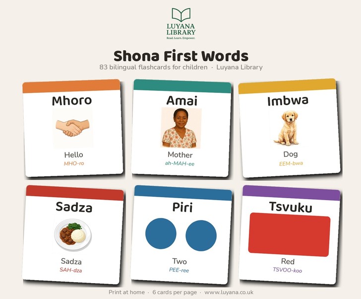 Shona First Words