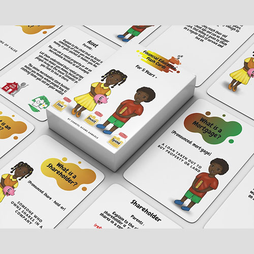 Financial literacy flashcards